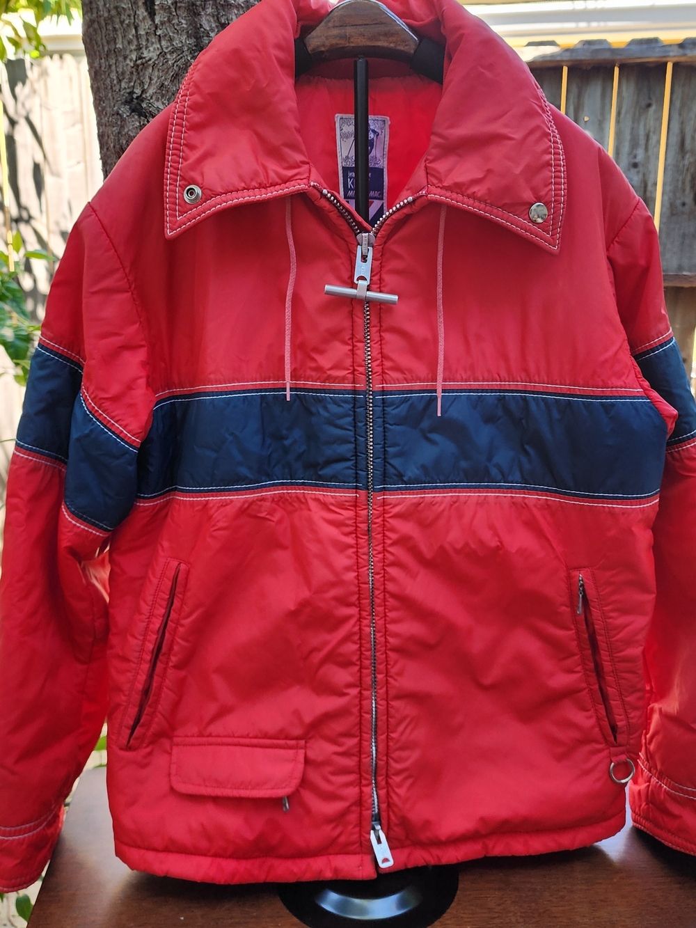 Vintage 70s Mighty-Mac Jean-Claude "Killy" Red Ski Jacket Bullock’s